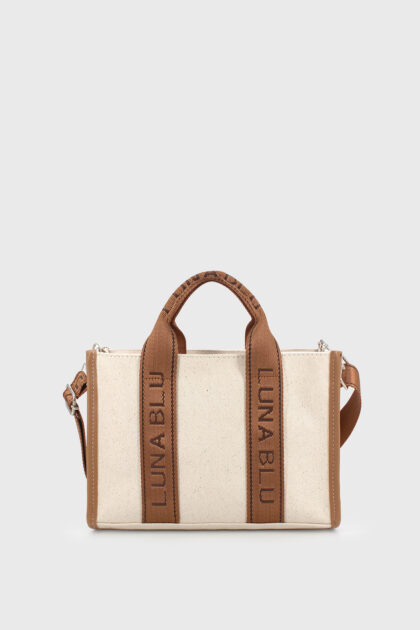 Kanvas Çapraz Askılı Omuz Çantası Taba LB1000684