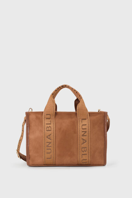 Süet Çapraz Askılı Omuz Çantası Taba LB10007955